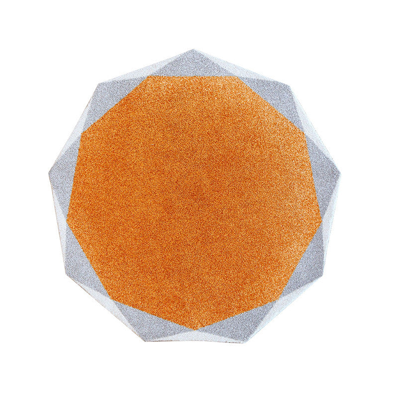 Decorative Round Area Mat Kalsten