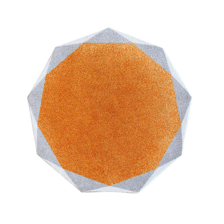 Decorative Round Area Mat Kalsten