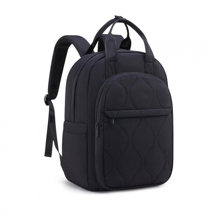 Fashionable laptop backpack with elegant quilting Kalsten