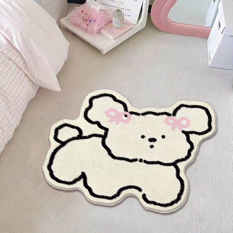 Adorable Cartoon Bear Area Rug Kalsten