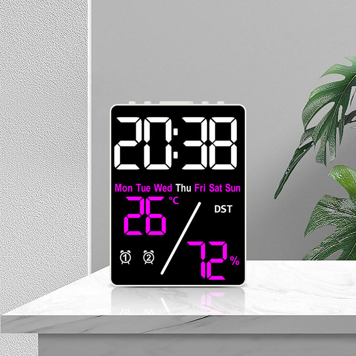 Digital Multifunction Alarm Clock with Hygrometer and Temperature Display Kalsten
