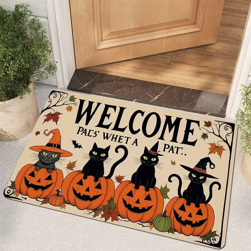 Halloween-Themed Doormat
