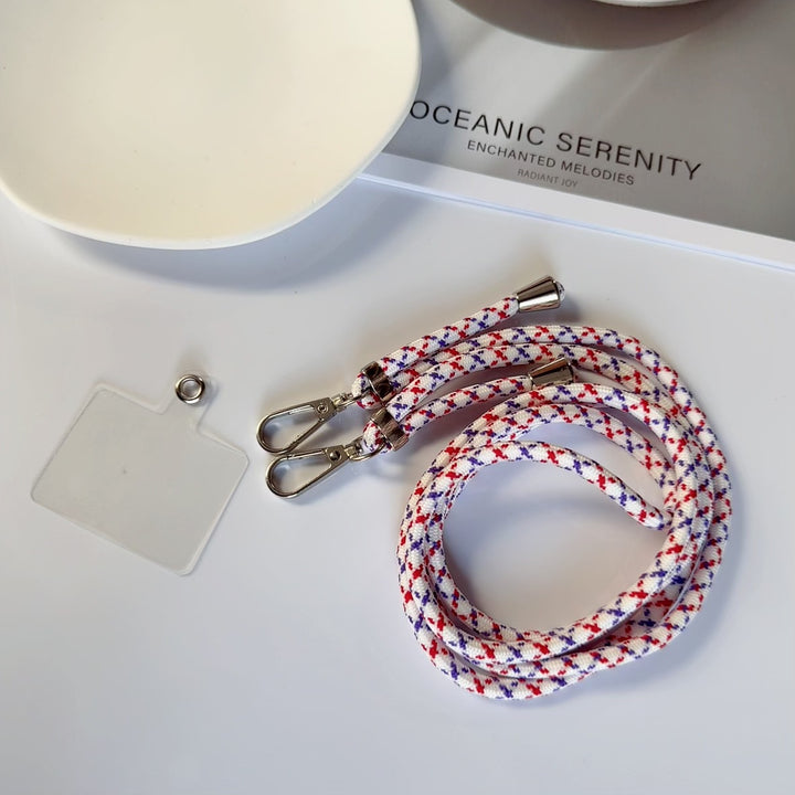 Adjustable Lanyard with Dual Clips Kalsten
