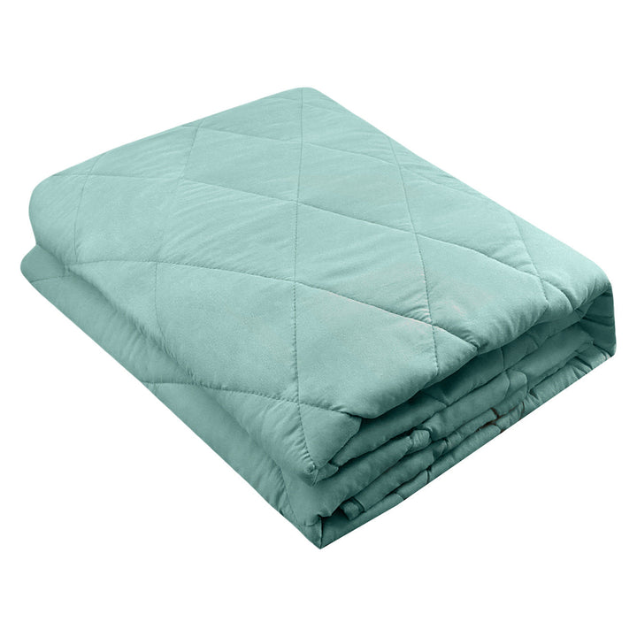 Plush Quilted Blanket Kalsten