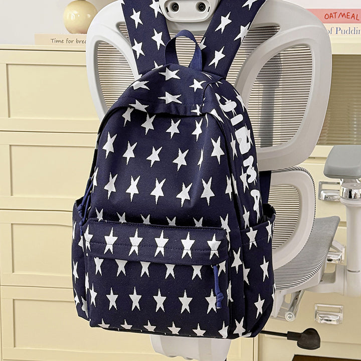 Stylish Polka Dot Graphic Backpack Kalsten