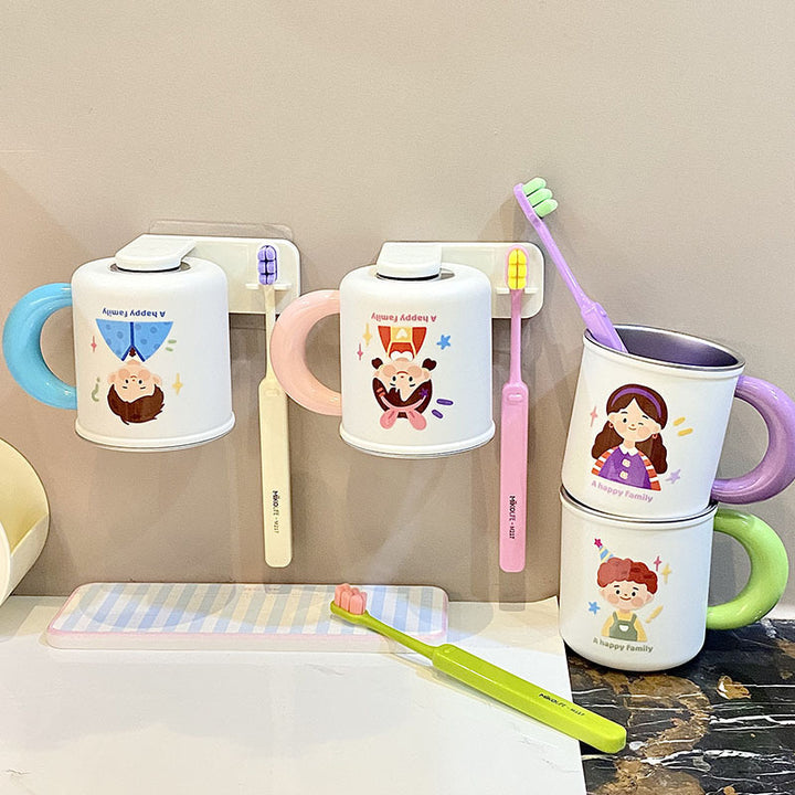 Wall cup holder with creative cartoon design Kalsten