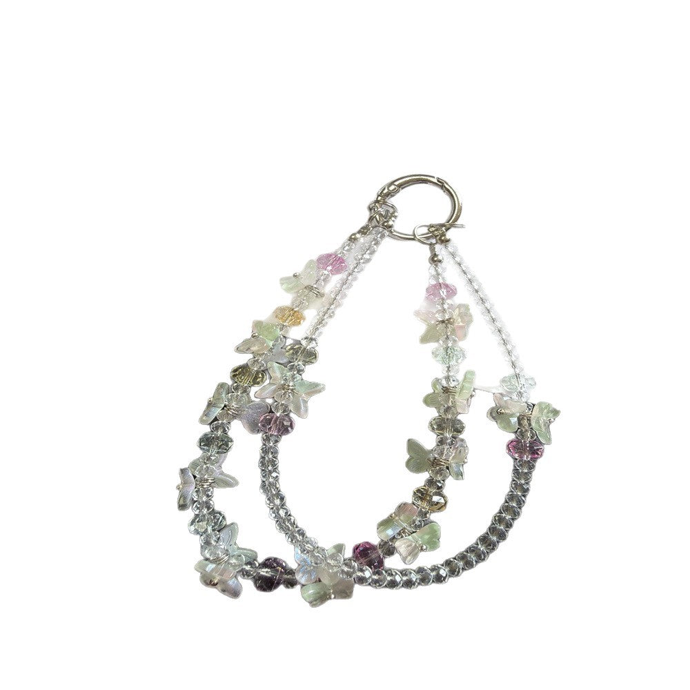 Floral Beaded Keychain Kalsten