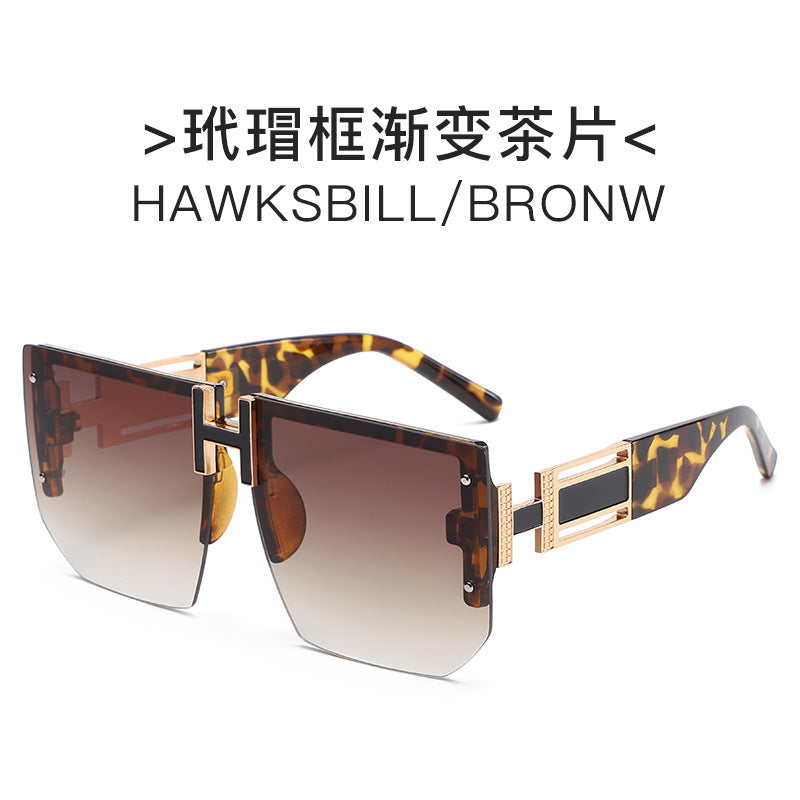 Women futuristic square sunglasses Kalsten