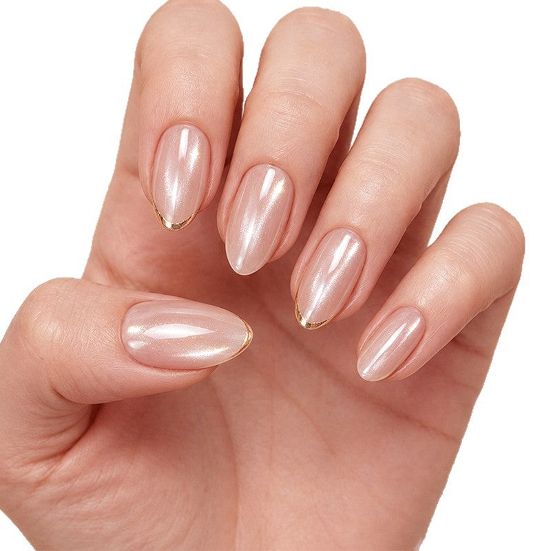 Elegant Almond Nail Extensions Kalsten