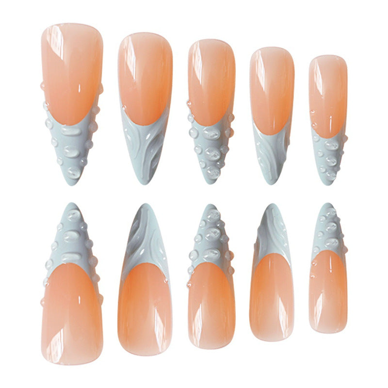 Artistic 3D Press-On Nail Extensions Kalsten