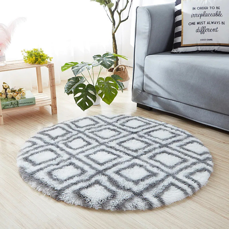 Round Decorative Area Rug Kalsten