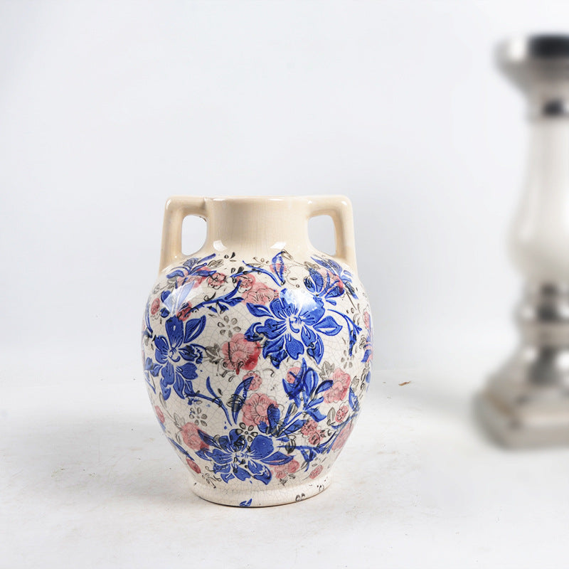 Floral Ceramic Flower Pot Kalsten