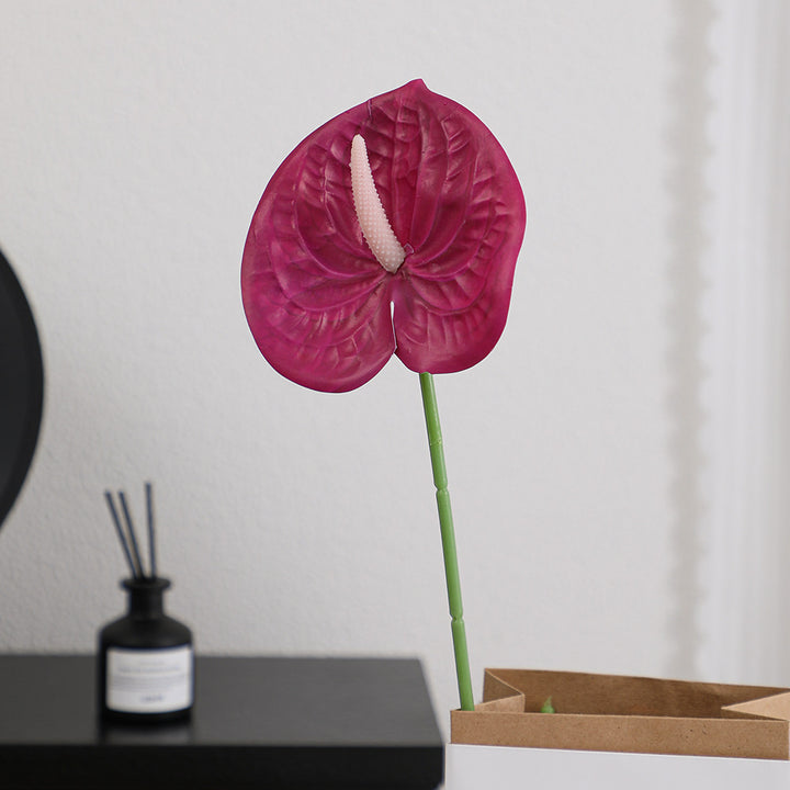 Elegant artificial orchid with delicate flowers