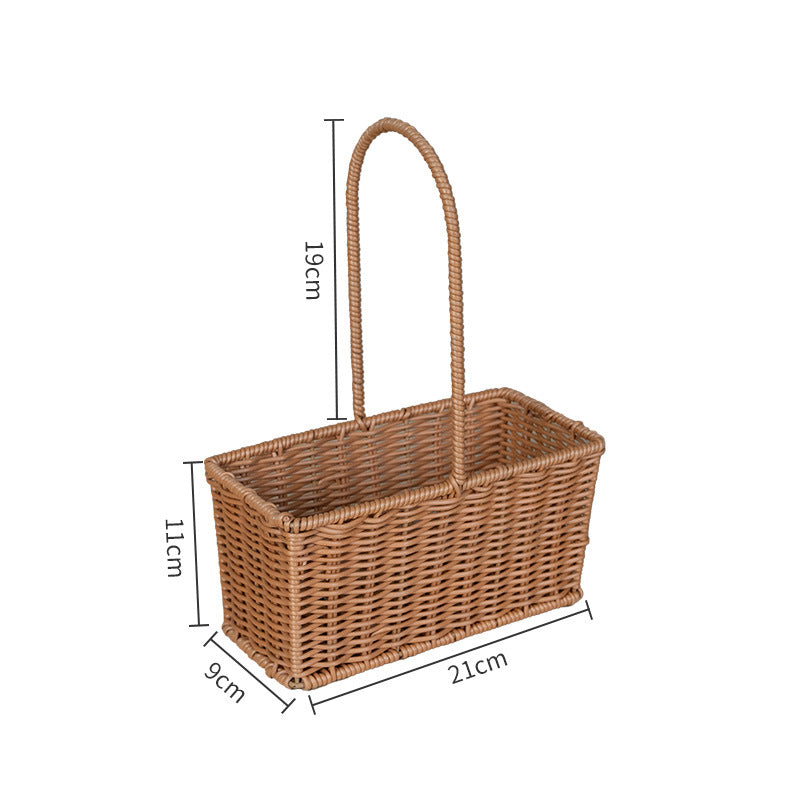 Handcrafted Wicker Storage Basket Kalsten