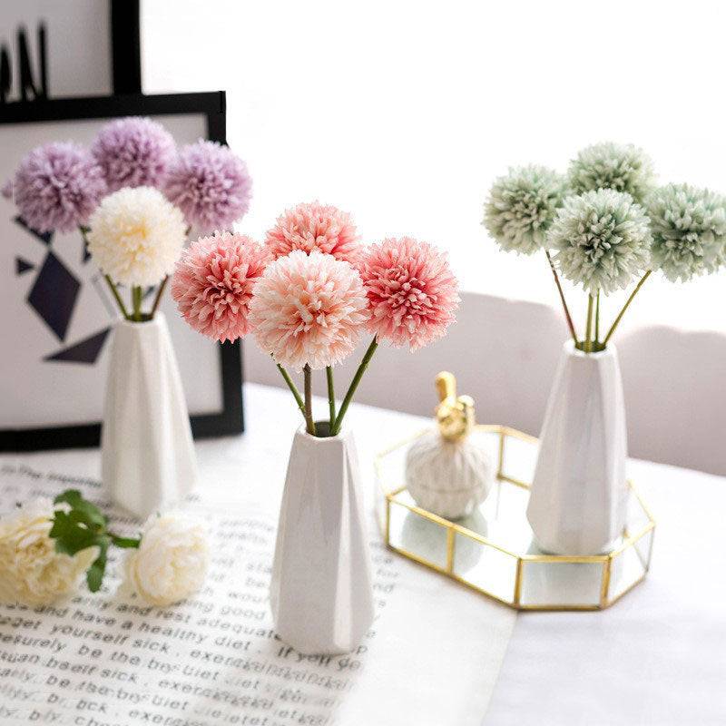 Lifelike Peony Flower Arrangement