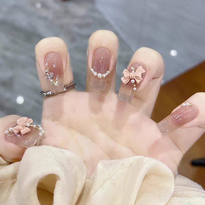 Artificial nails in creative moon and star design Kalsten