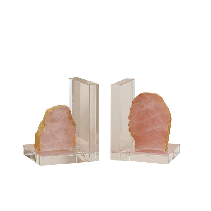Elegant Geometric Decorative Bookends