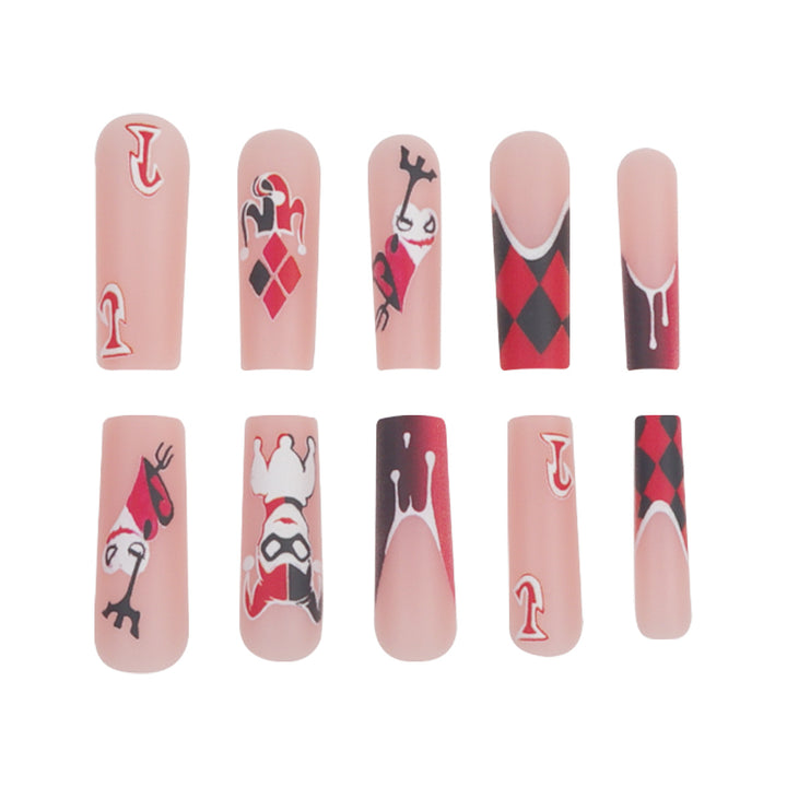 Artistic Themed Press-On Nails Kalsten