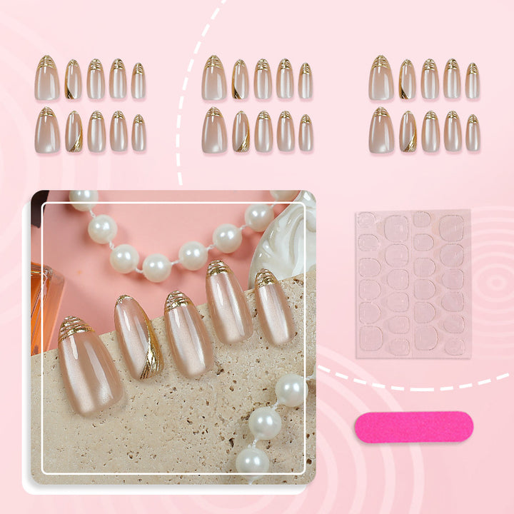 Luxury Artistic Press-On Nail Set