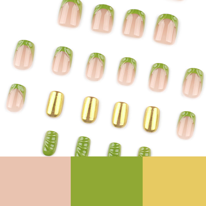 Creative Nail Art with Sparkling Accents Kalsten