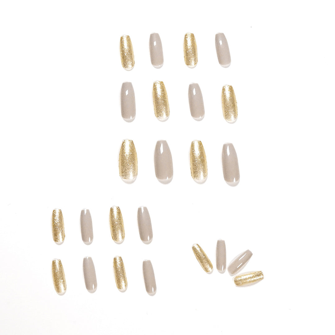 Artificial Glitter Nails Kalsten