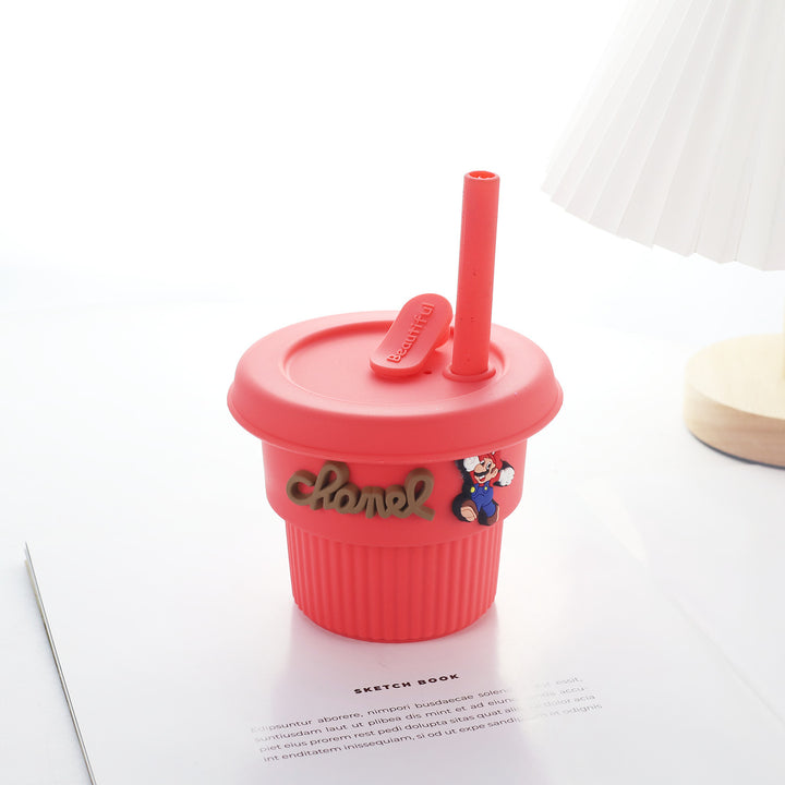 Women's creative silicone drinking cup with funny designs Kalsten