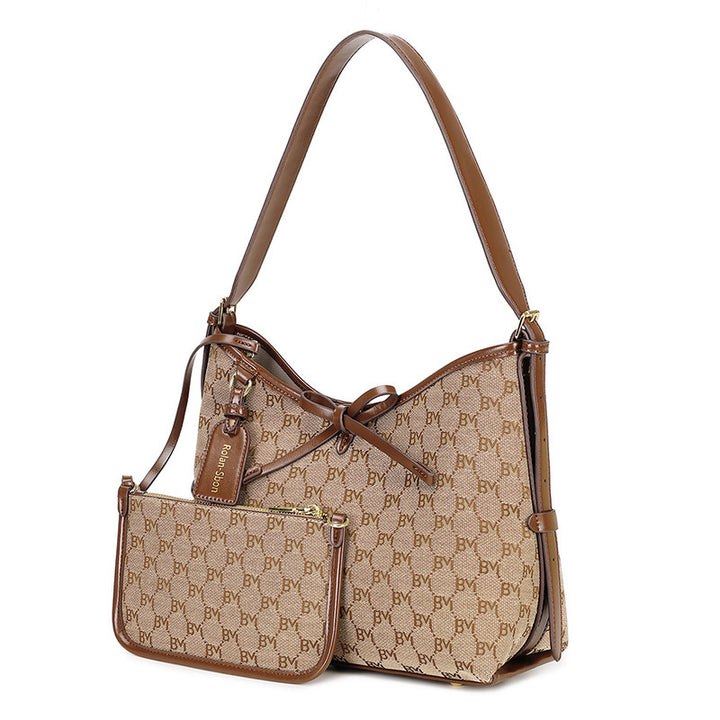 Designer Patterned Handbag Set