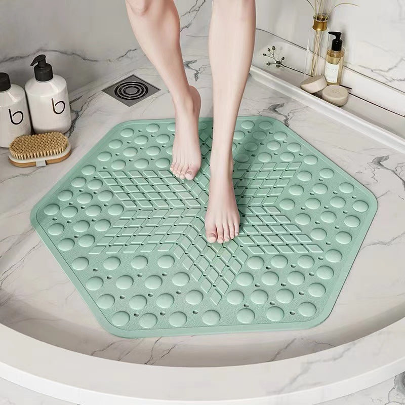 Hexagonal Anti-Slip Shower Mat Kalsten