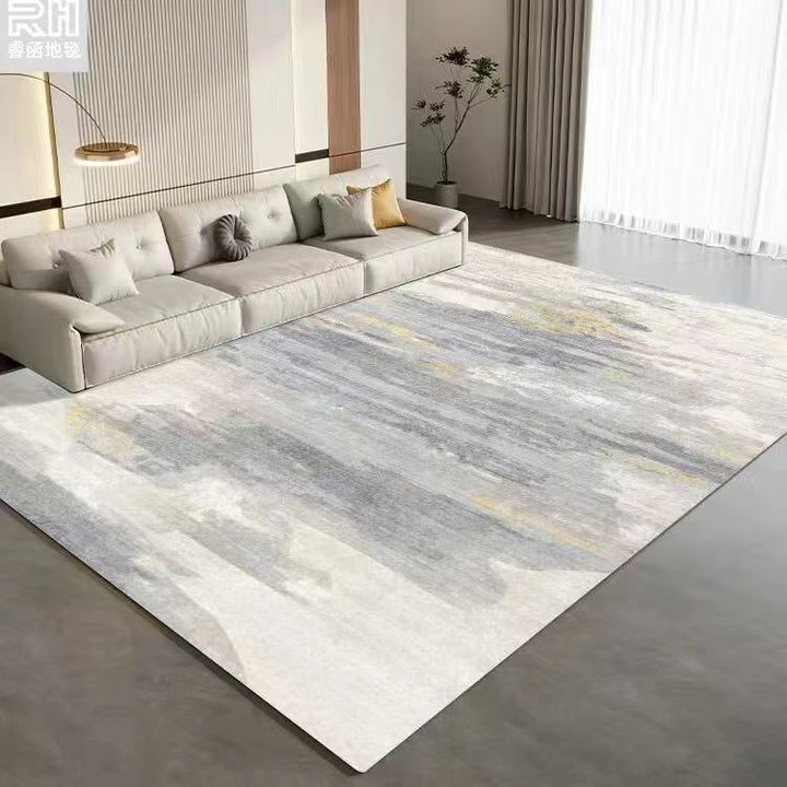 Modern Abstract Area Rug for Indoor Display