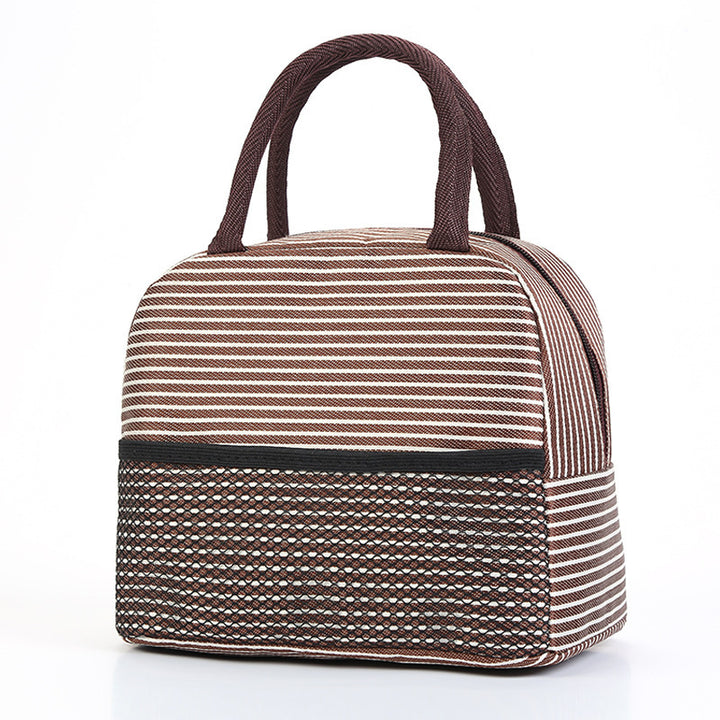 Insulated Striped Lunch Bag Kalsten