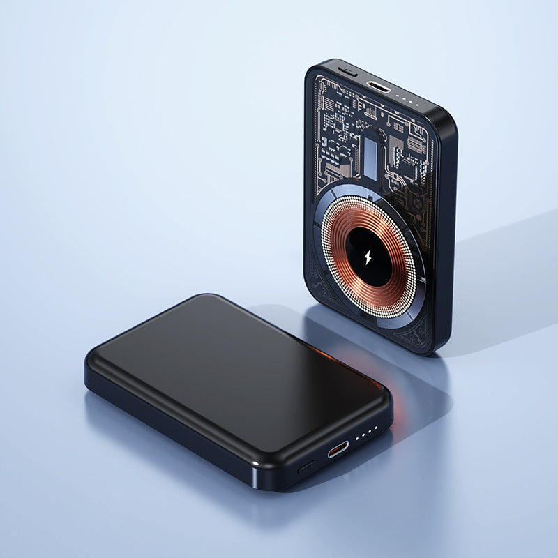 Magnetic Powerbank with Qi Technology Kalsten