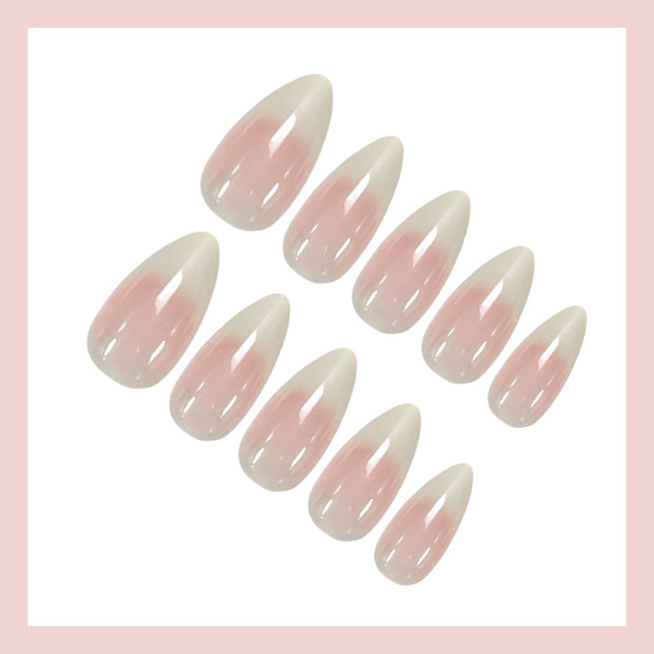 Acrylic nails with elegant ombre design Kalsten