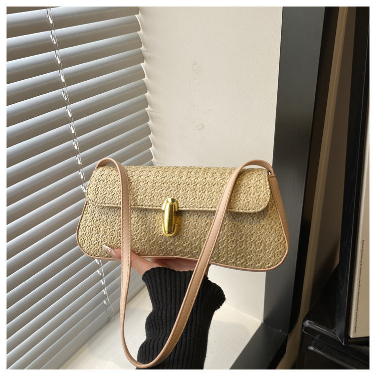Textured Handheld Satchel