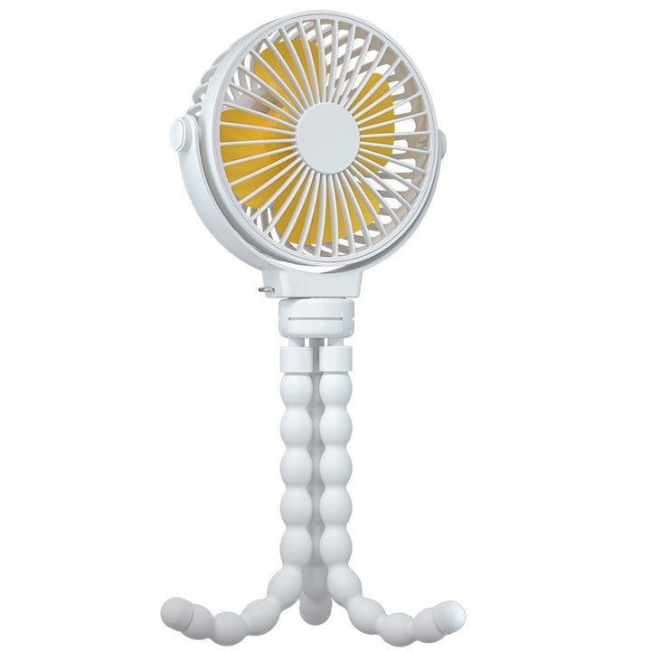 Unisex compact flexible hand and table fan with flexible tripod Kalsten