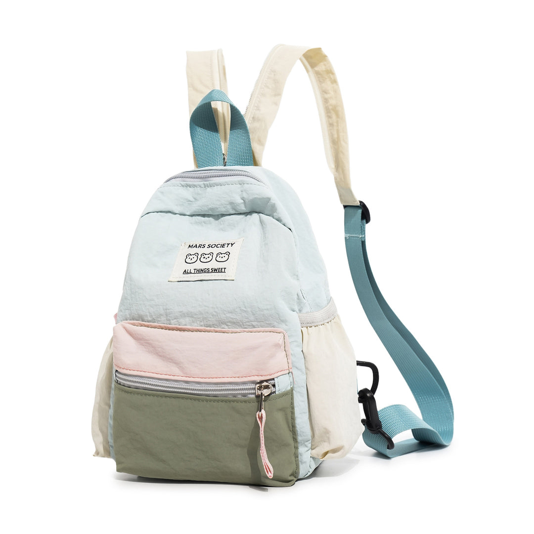 Color-Block Casual Backpack Kalsten