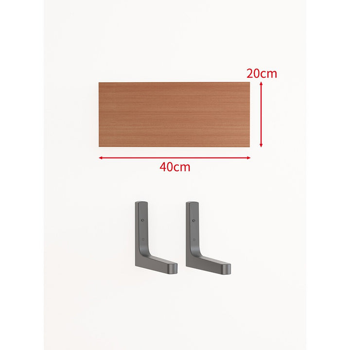 Long Narrow Floating Wall Shelf Kit with Concealed Heavy-Duty Brackets