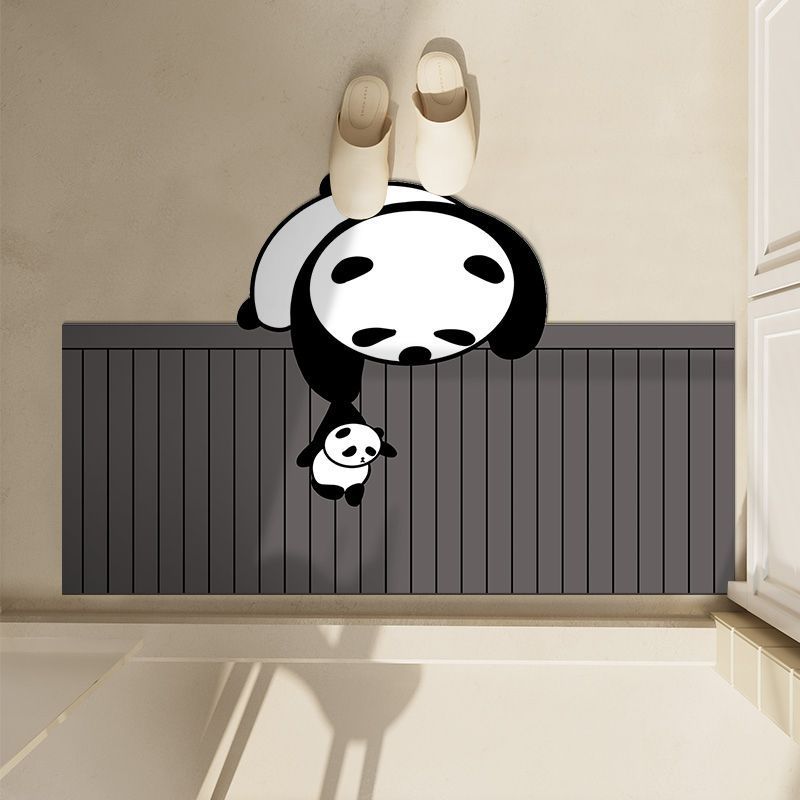 Cute Penguin-Themed Bath Mat Kalsten