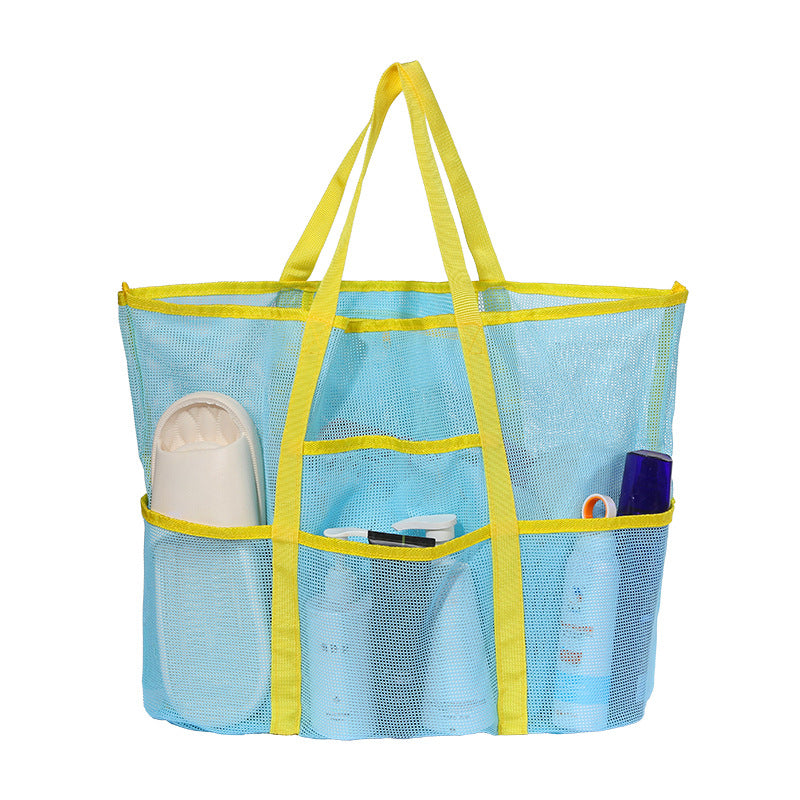 Spacious and Breathable Beach Bag Made of Mesh Material Kalsten