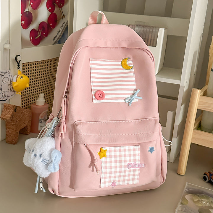 Cute Decorative School Backpack Kalsten