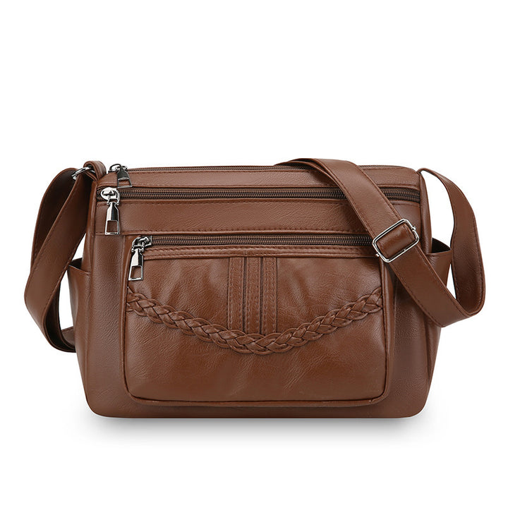 WoStylish Leather Crossbody Bag