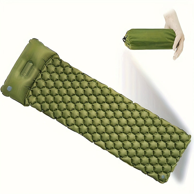 Inflatable Comfort Camping Mat With Ergonomic Air Cushions Kalsten