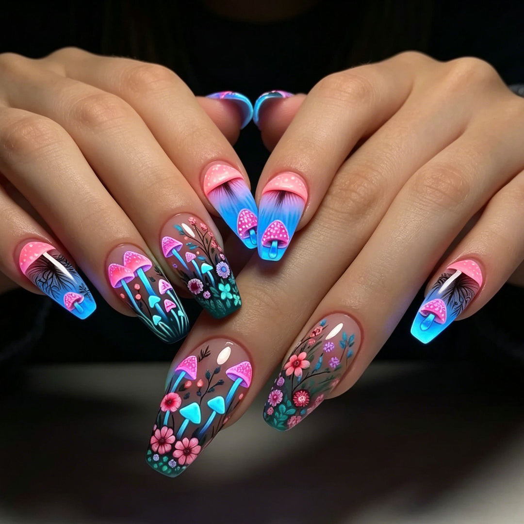 Artistic Gel Nail Art Enhancements Kalsten