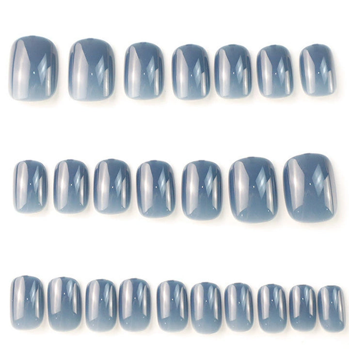 Glossy Press-On Nail Set with Sparkling Finish Kalsten