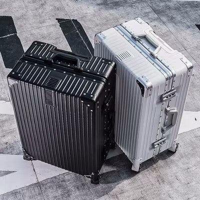 Men's Premium Dual-Layer Rolling Luggage Set Kalsten