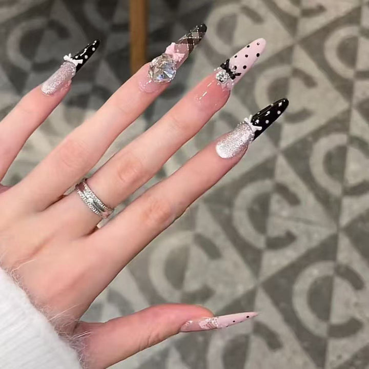 Glamorous Stiletto Nail Art Extensions