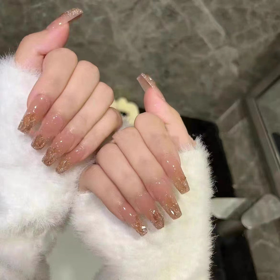 Glitter Ombre Press-On Nails