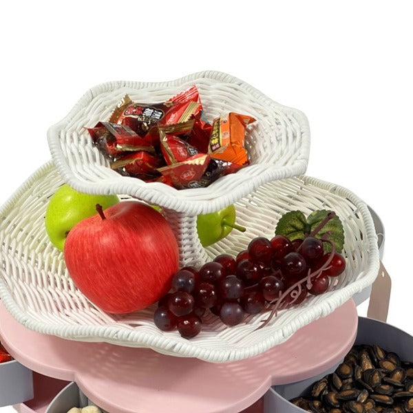 Women's tiered stand made of woven material Kalsten