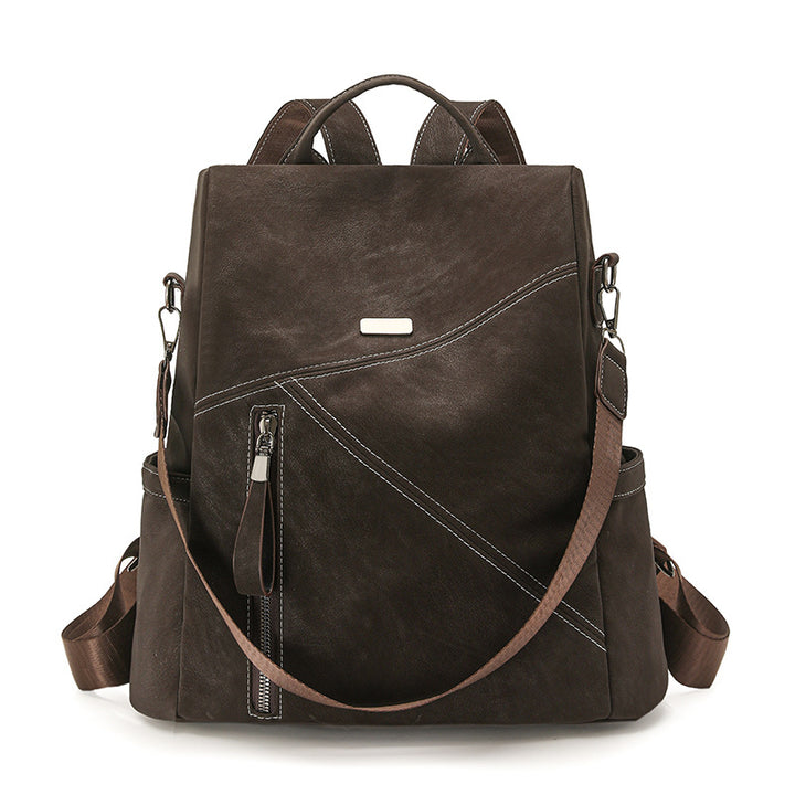 Multi-Functional Leather Backpack Kalsten