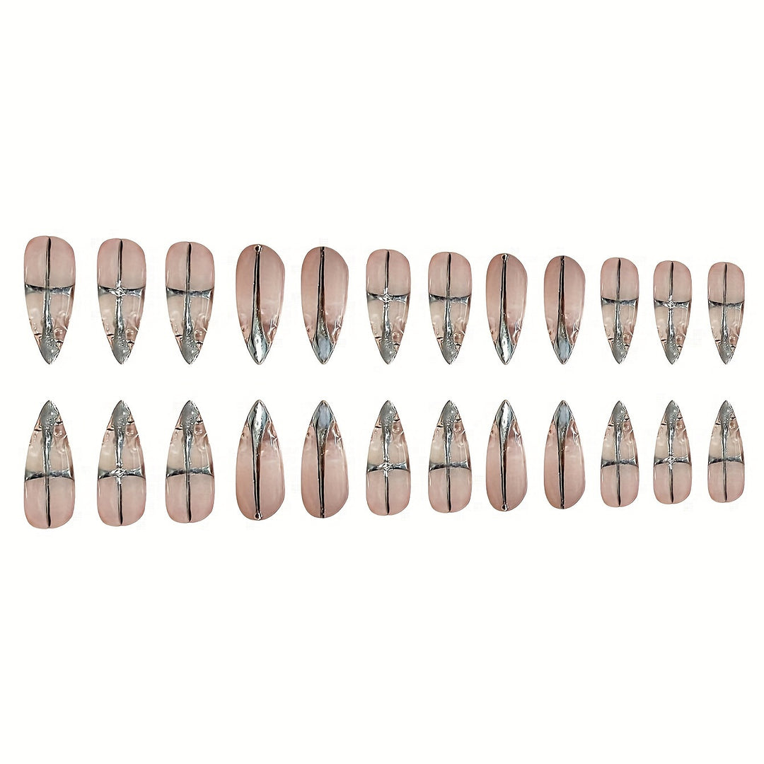 Elegant Stiletto Press-On Nail Set Kalsten