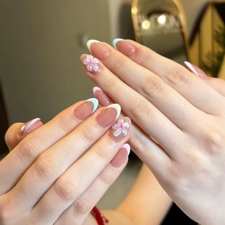 Floral Art Press-On Nails Kalsten